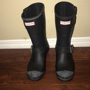 Hunter boots short size 8-unique look
